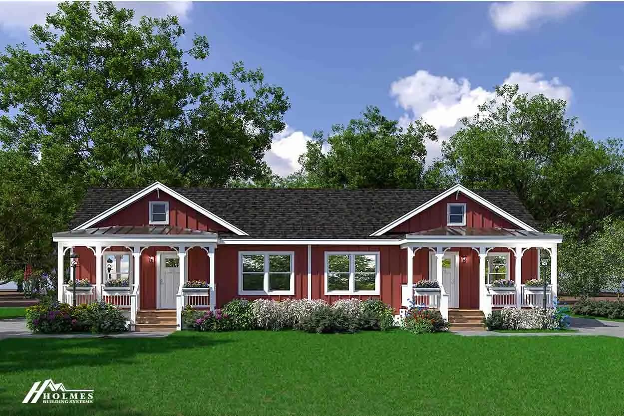 Amelia II Cozy Cottage Duplex — Exterior