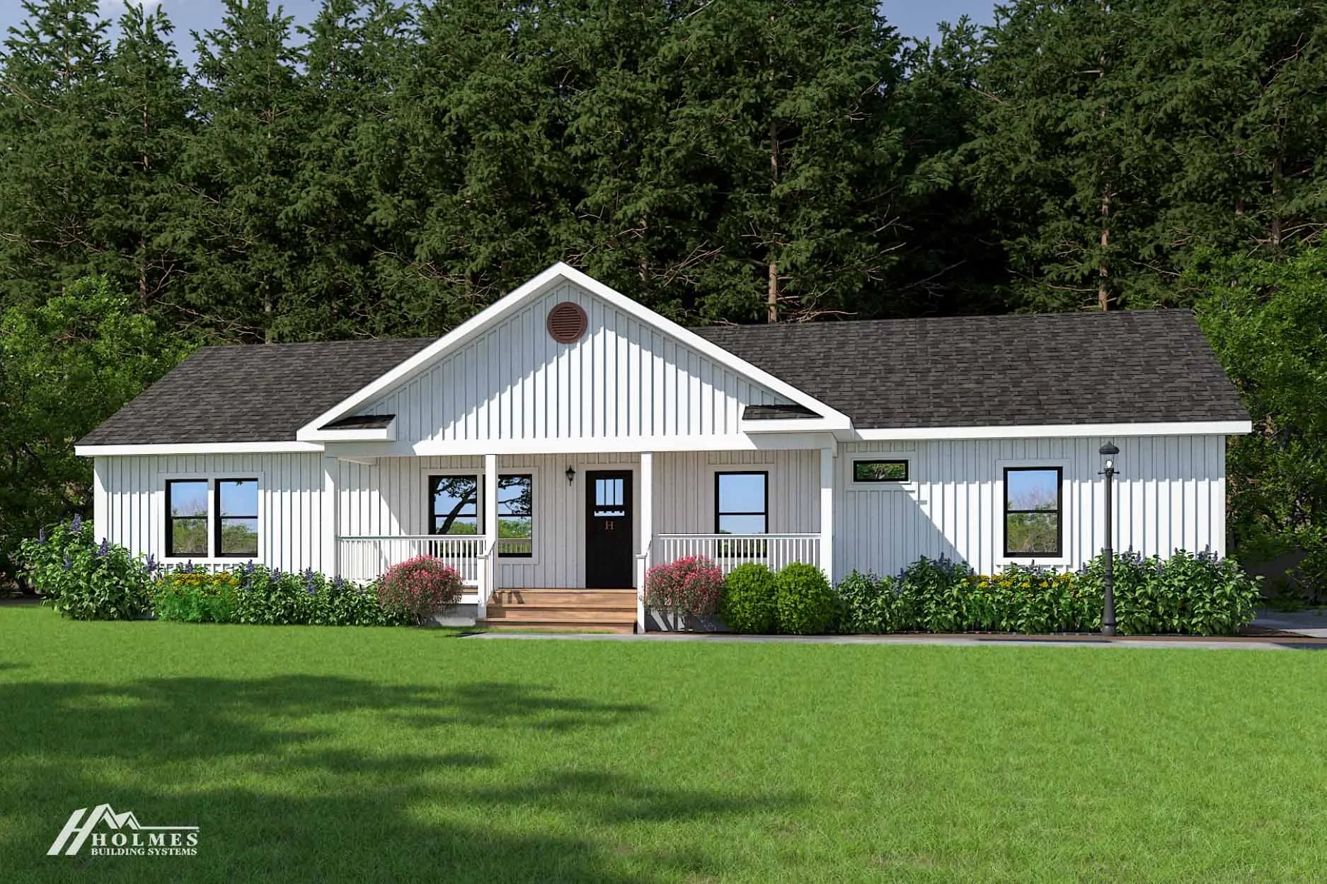 Cedar II — front elevation