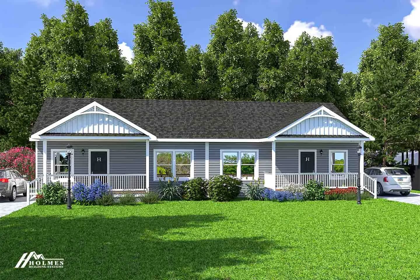 Maple Crest Duplex — Exterior