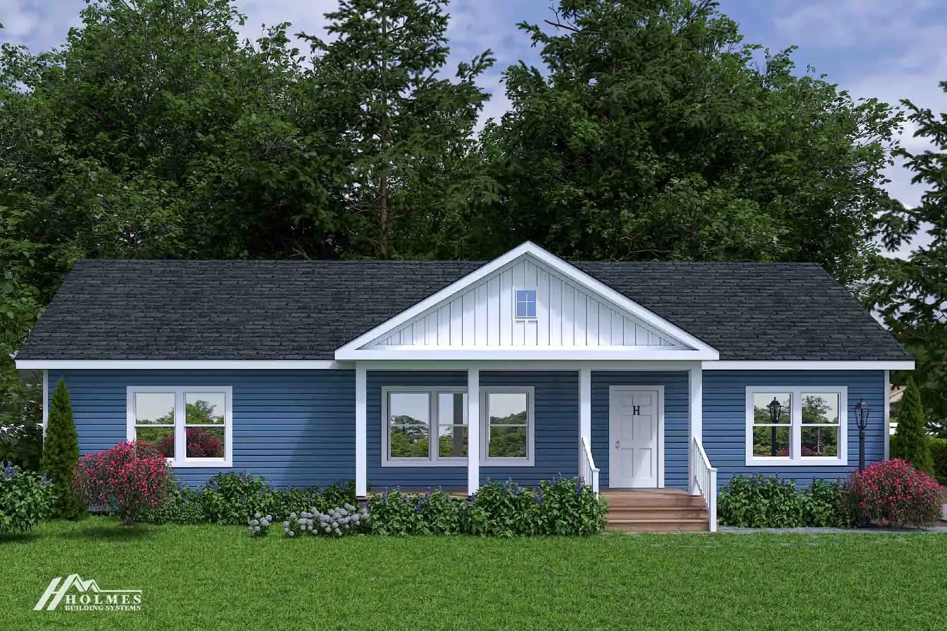 Mid Pines — front elevation